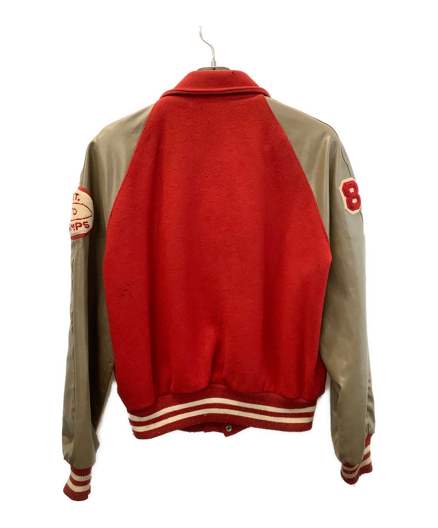 中古・古着通販】C&S (シーアンドエス) スタジャン レッド サイズ:不明