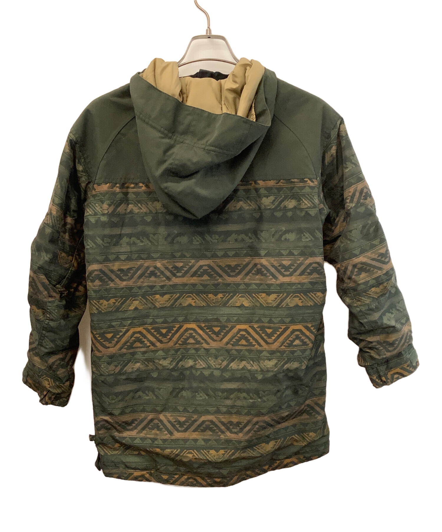 中古・古着通販】BURTON (バートン) アノラックパーカー グリーン