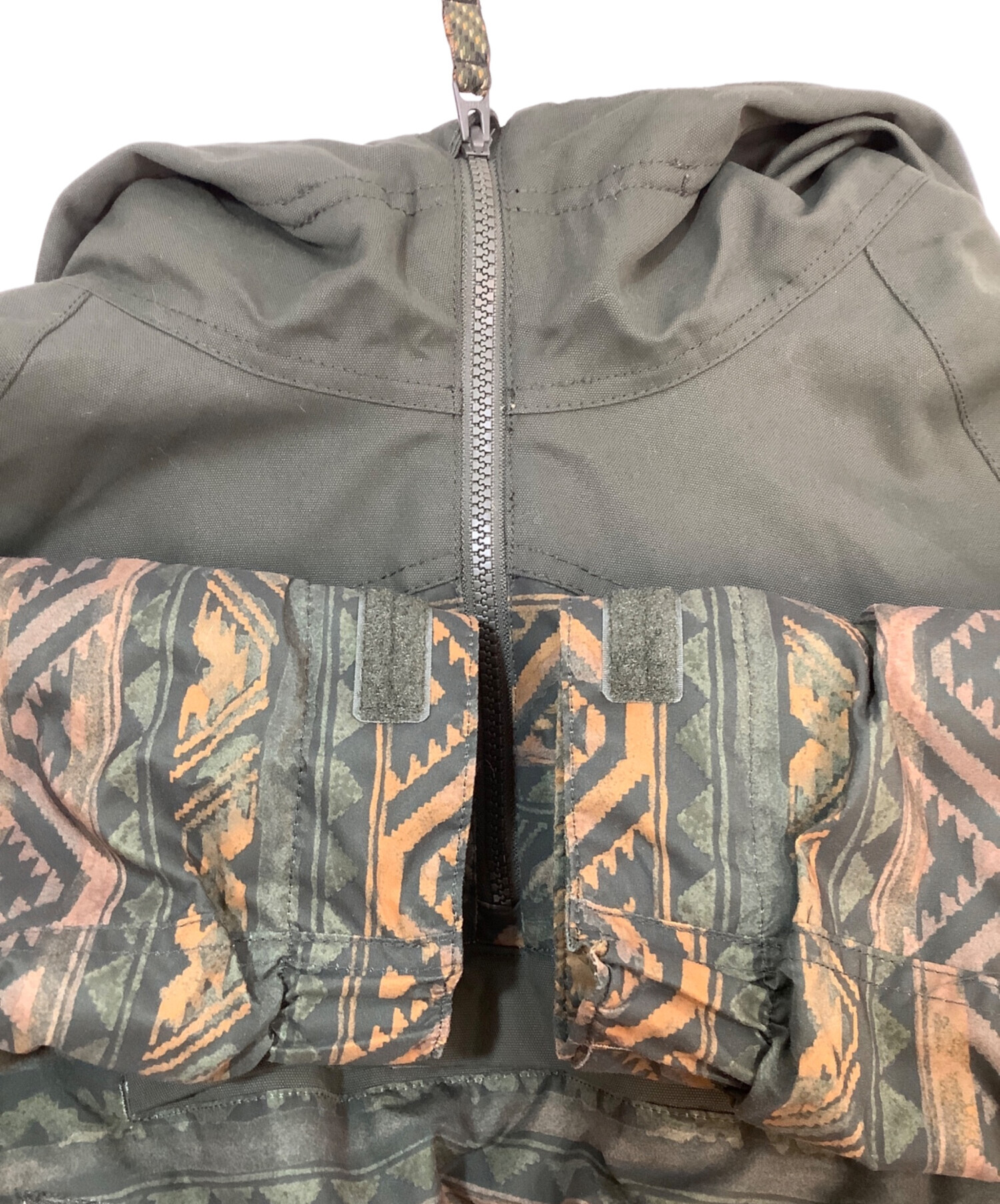 中古・古着通販】BURTON (バートン) アノラックパーカー グリーン