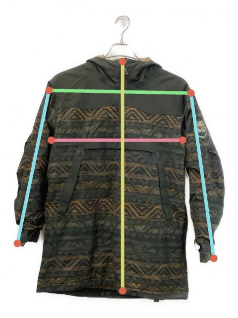 中古・古着通販】BURTON (バートン) アノラックパーカー グリーン