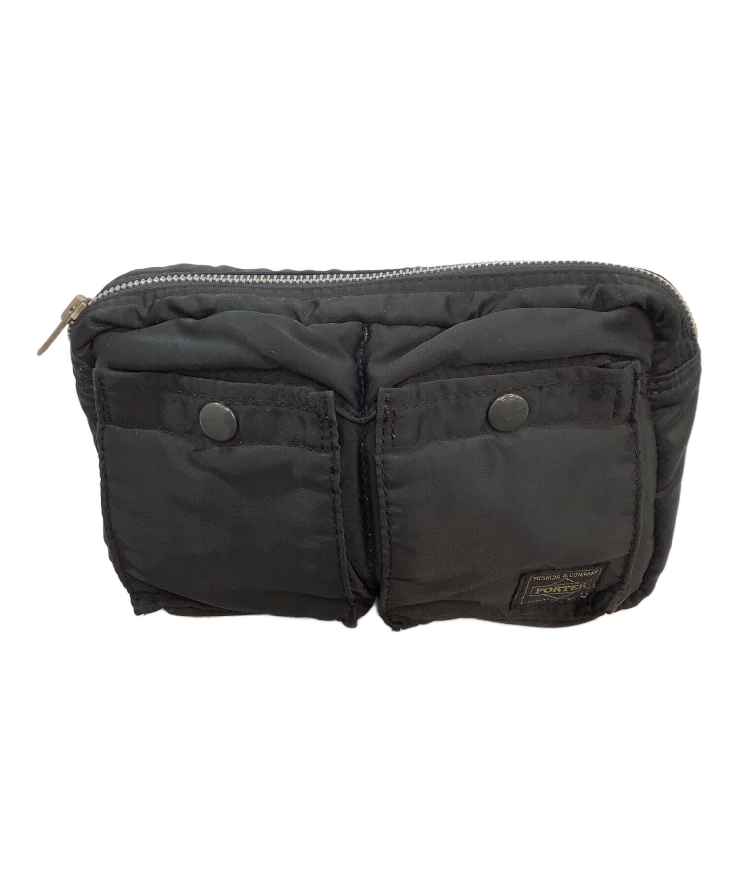 中古・古着通販】PORTER (ポーター) ウエストバッグ ブラック