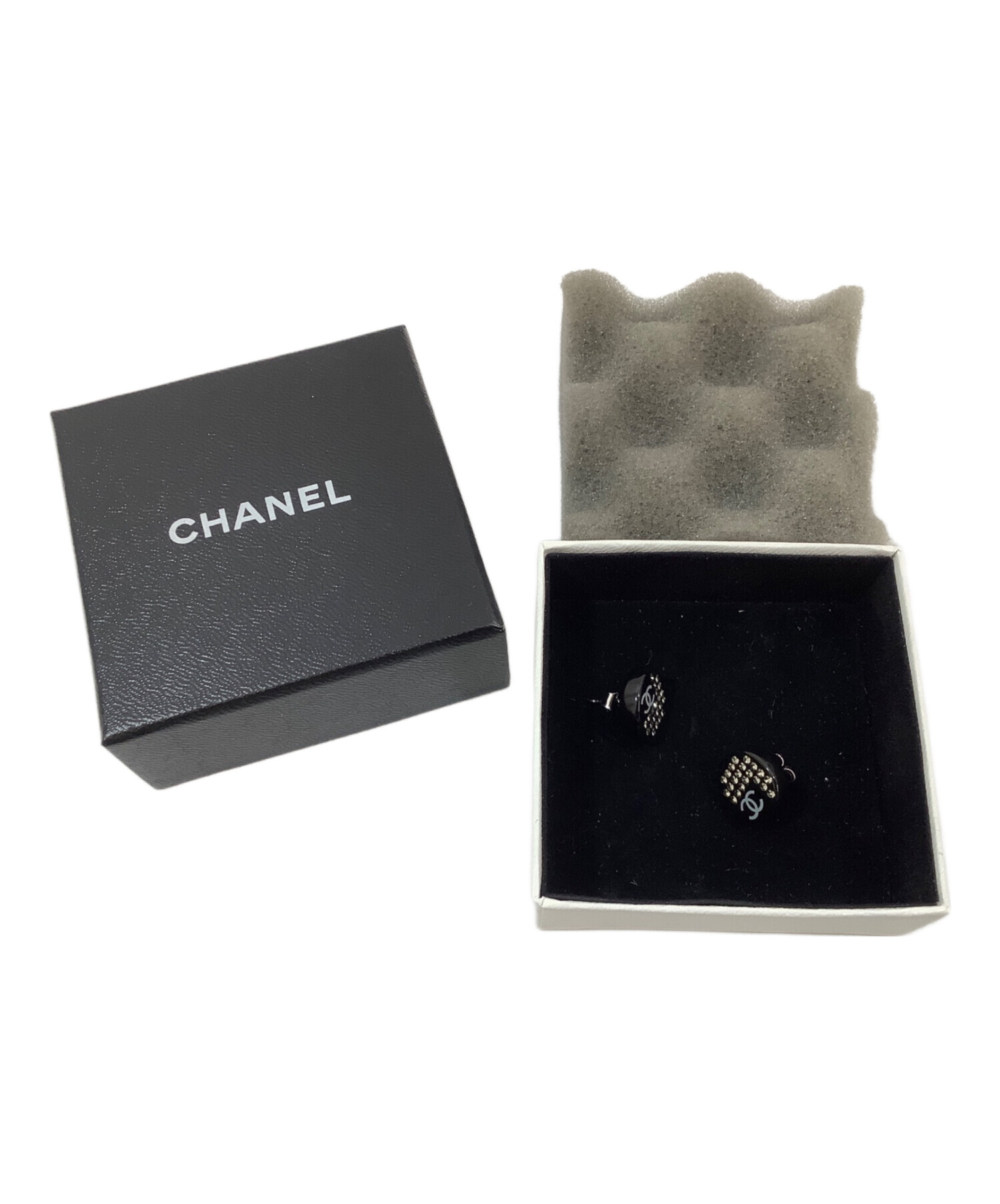 中古・古着通販】CHANEL (シャネル) ココマーク ラインストーン 