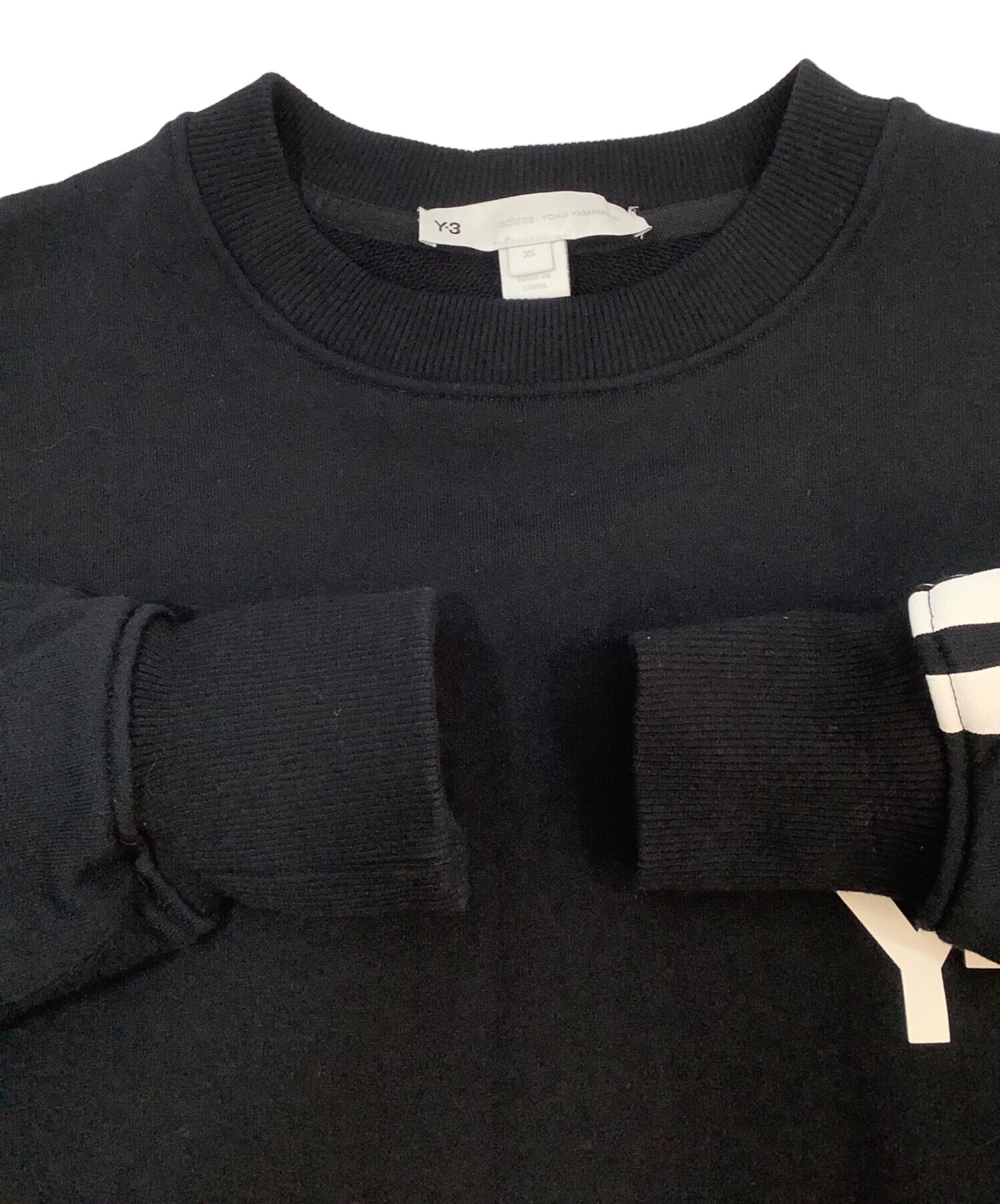 中古・古着通販】Y-3 (ワイスリー) スウェット ブラック サイズ:X
