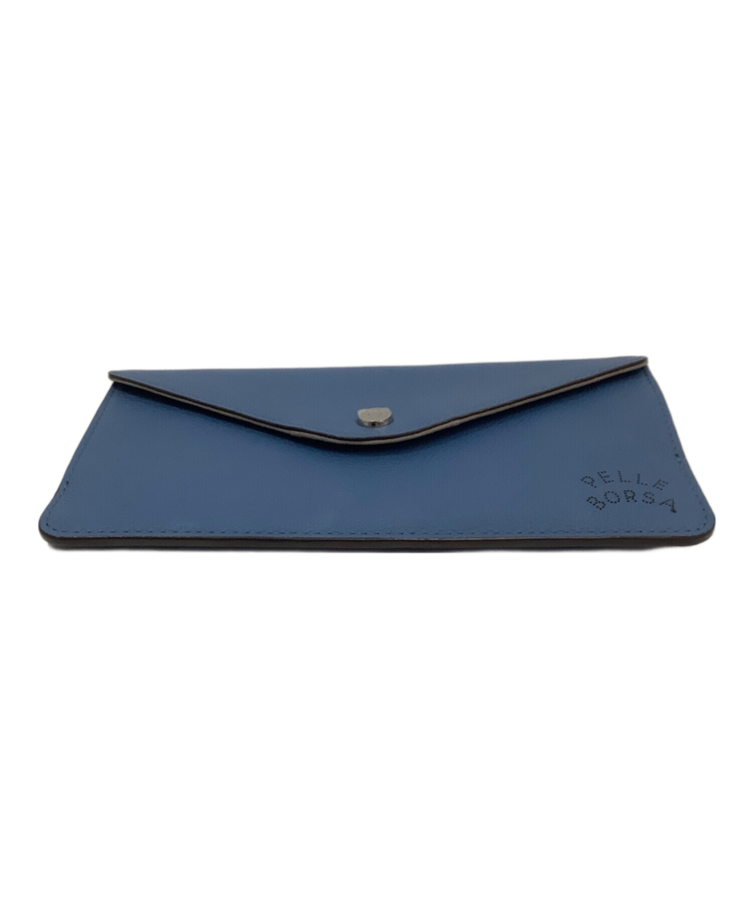 中古・古着通販】PELLE BORSA (ペレボルサ) 長財布 ブルー｜ブランド