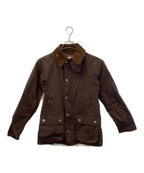 【美品古着】Barbour ダークブラウン ジャケット Lサイズ 中古・古着通販】Barbour (バブアー) Bedale SL ノンワックスジャケッ