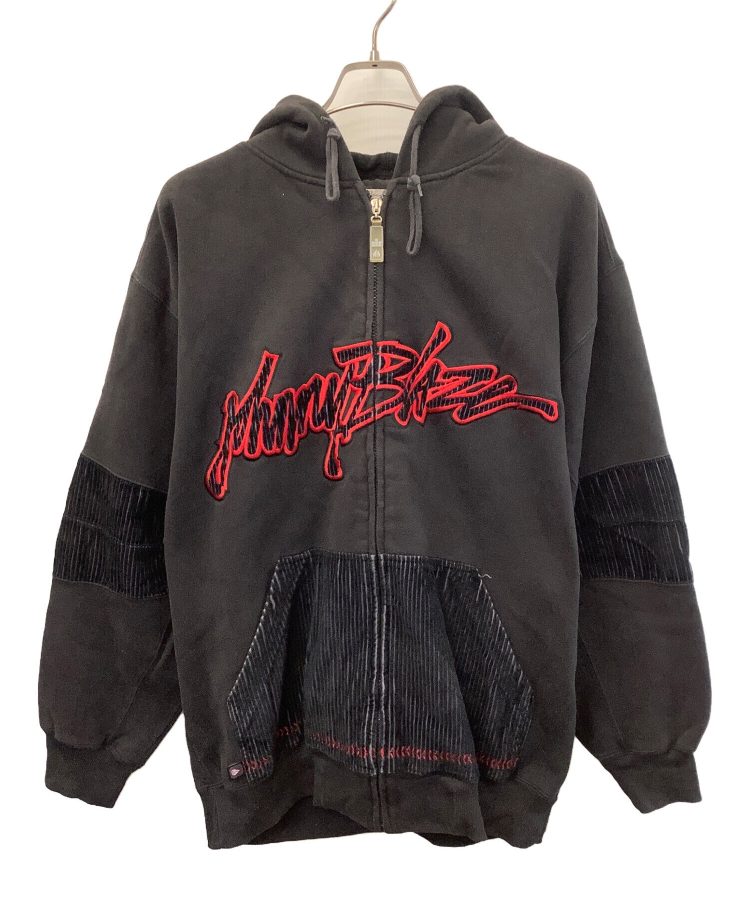 400 Johnny Blaze フード付きスウェット Vintage Johnny Blaze Hoodie Sweatshirt 90's Men's L Method Man Hip
