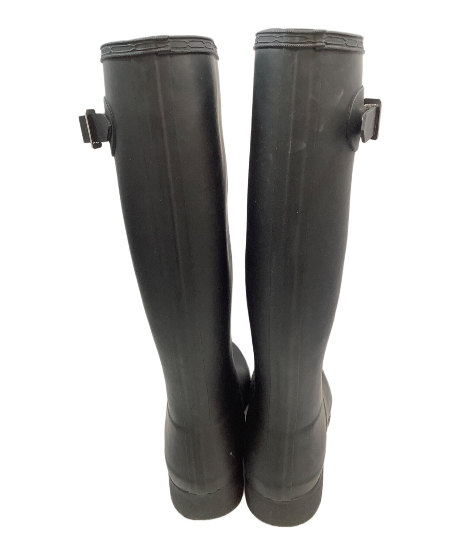 中古・古着通販】HUNTER (ハンター) レインブーツ ブラック サイズ