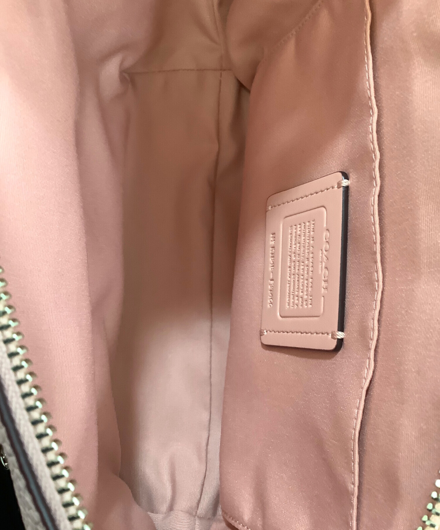 中古・古着通販】COACH (コーチ) 2WAYショルダーバッグ ピンク