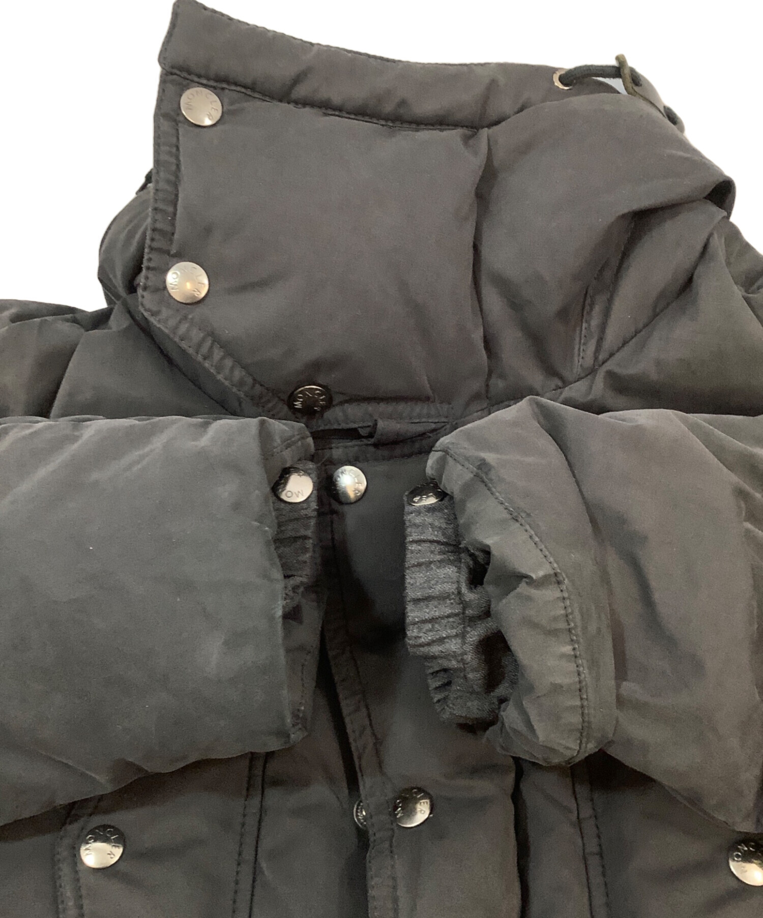 中古・古着通販】MONCLER (モンクレール) ダウンジャケット ブラック