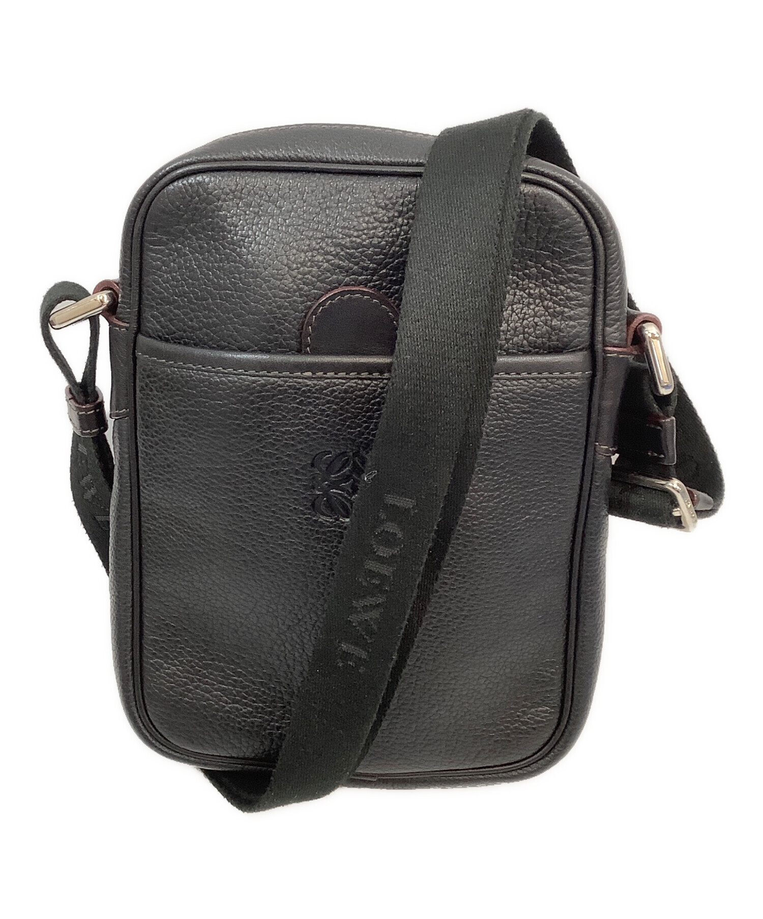中古・古着通販】LOEWE (ロエベ) ショルダーバッグ ブラック｜ブランド