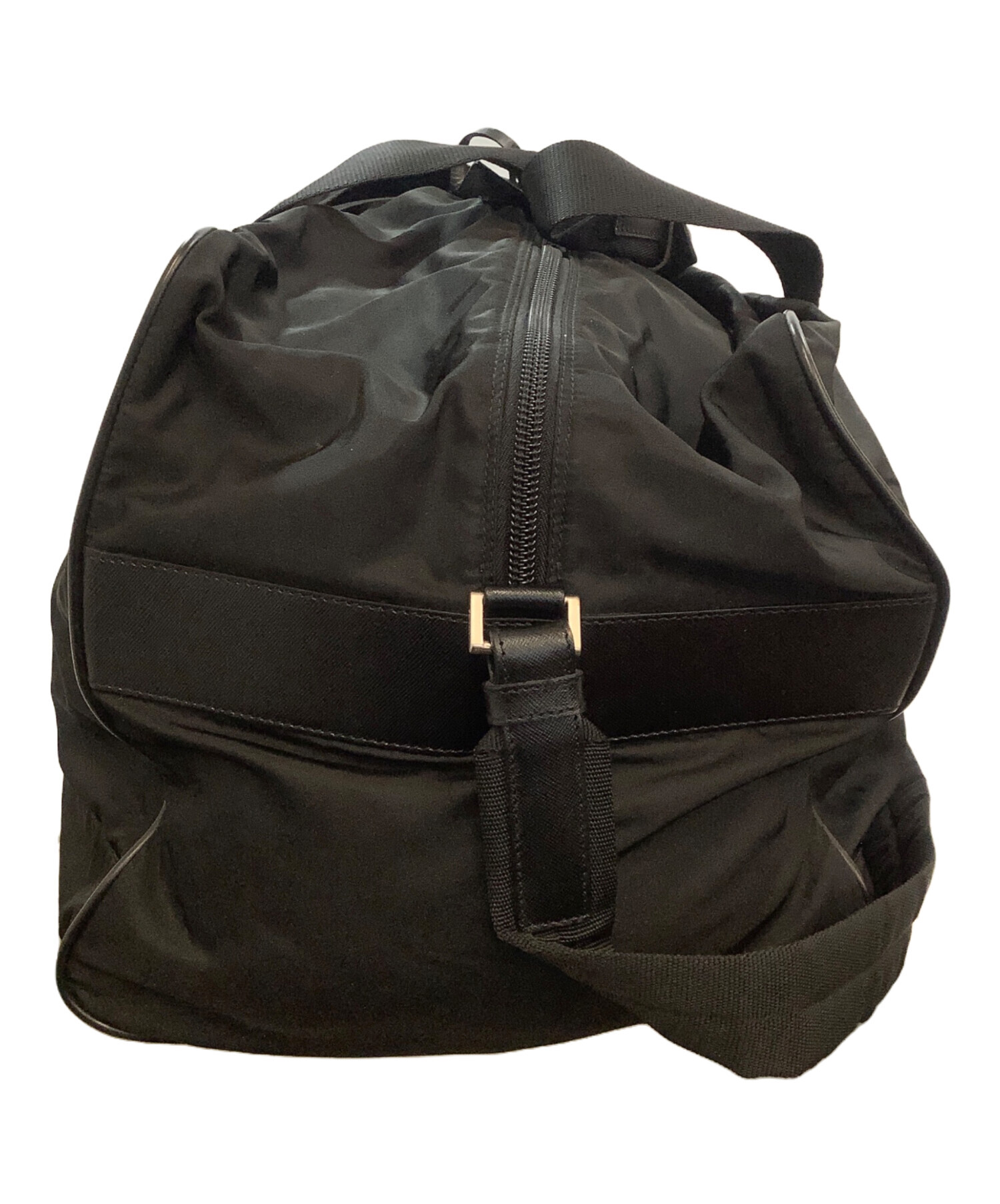 中古・古着通販】PRADA (プラダ) ナイロンボストンバッグ ブラック