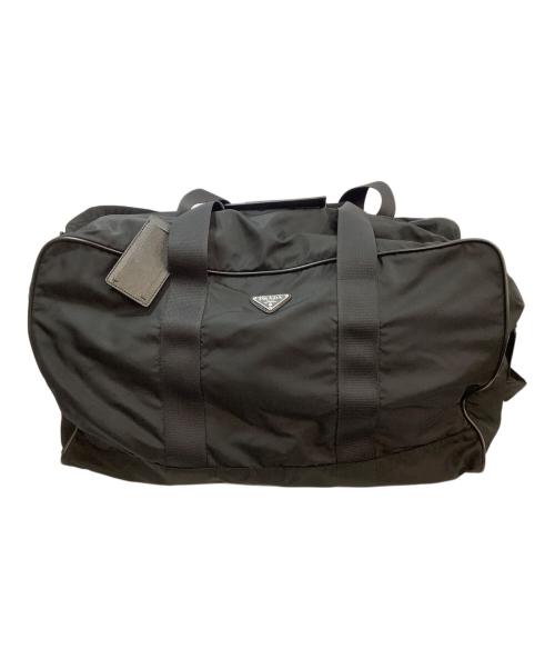 中古・古着通販】PRADA (プラダ) ナイロンボストンバッグ ブラック
