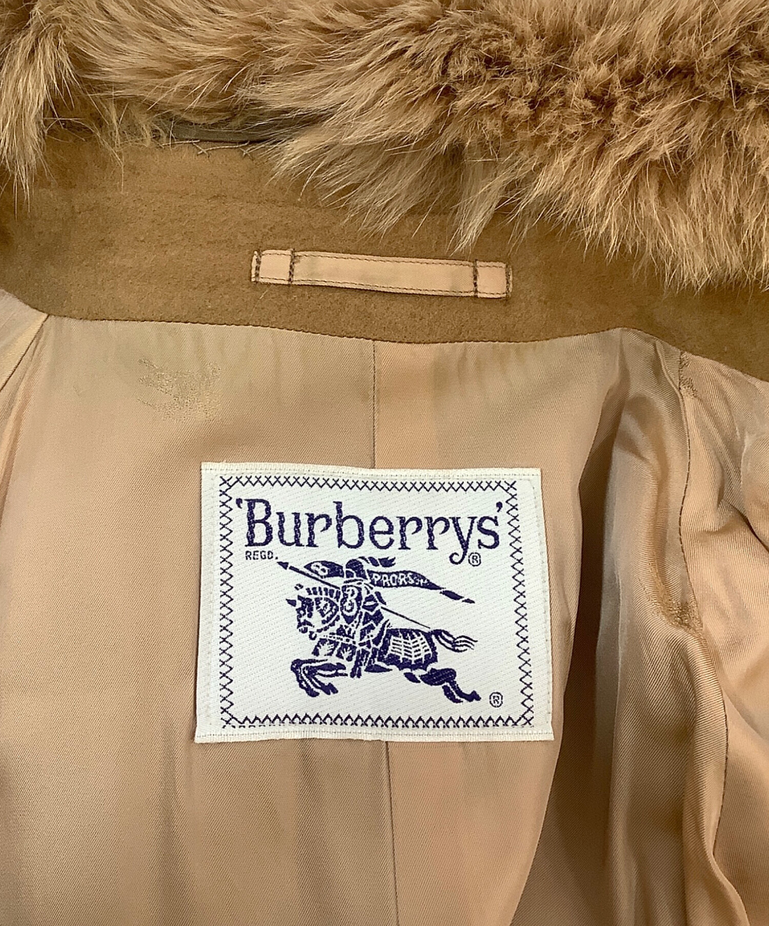Burerrys バーバリーズ　ウールコート　ブラウン　サイズ40 中古・古着通販】Burberry's (バーバリーズ) ウールコート ブラウン