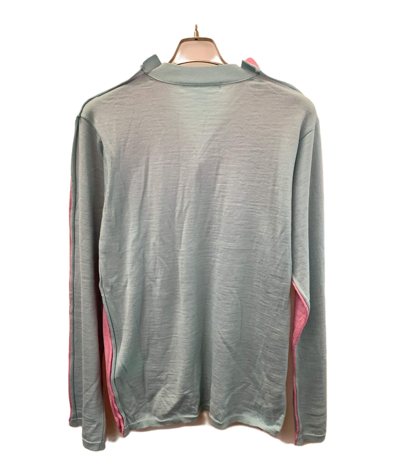 【美品】COMME de GARCONS SHIRT◆長袖カーディガン コムデギャルソン シャツ フォーエバー カーディガン ネイビー