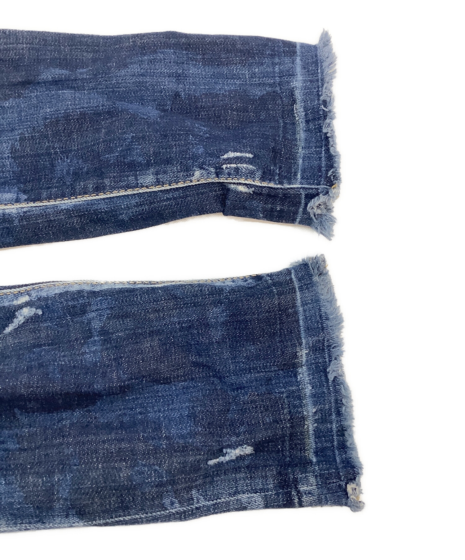 中古・古着通販】DSQUARED2 (ディースクエアード) デニムパンツ ブルー