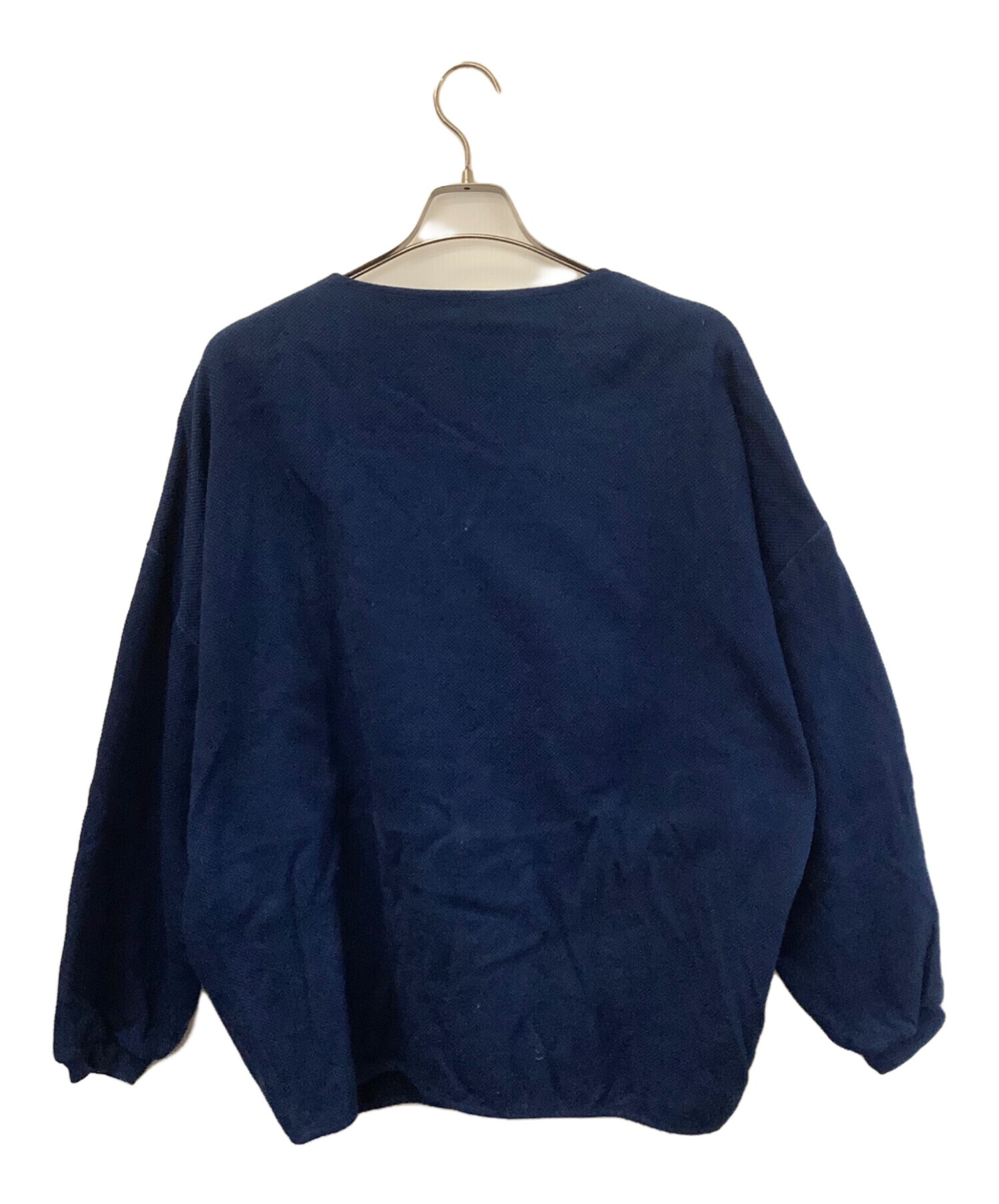 ウズイロ　UZUIRO カーディガン 中古・古着通販】UZUIRO (ウズイロ) コットンカーディガン ブルー
