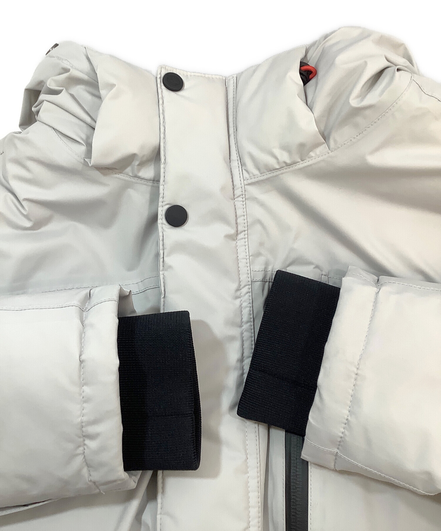 中古・古着通販】Timberland (ティンバーランド) ダウンコート グレー 