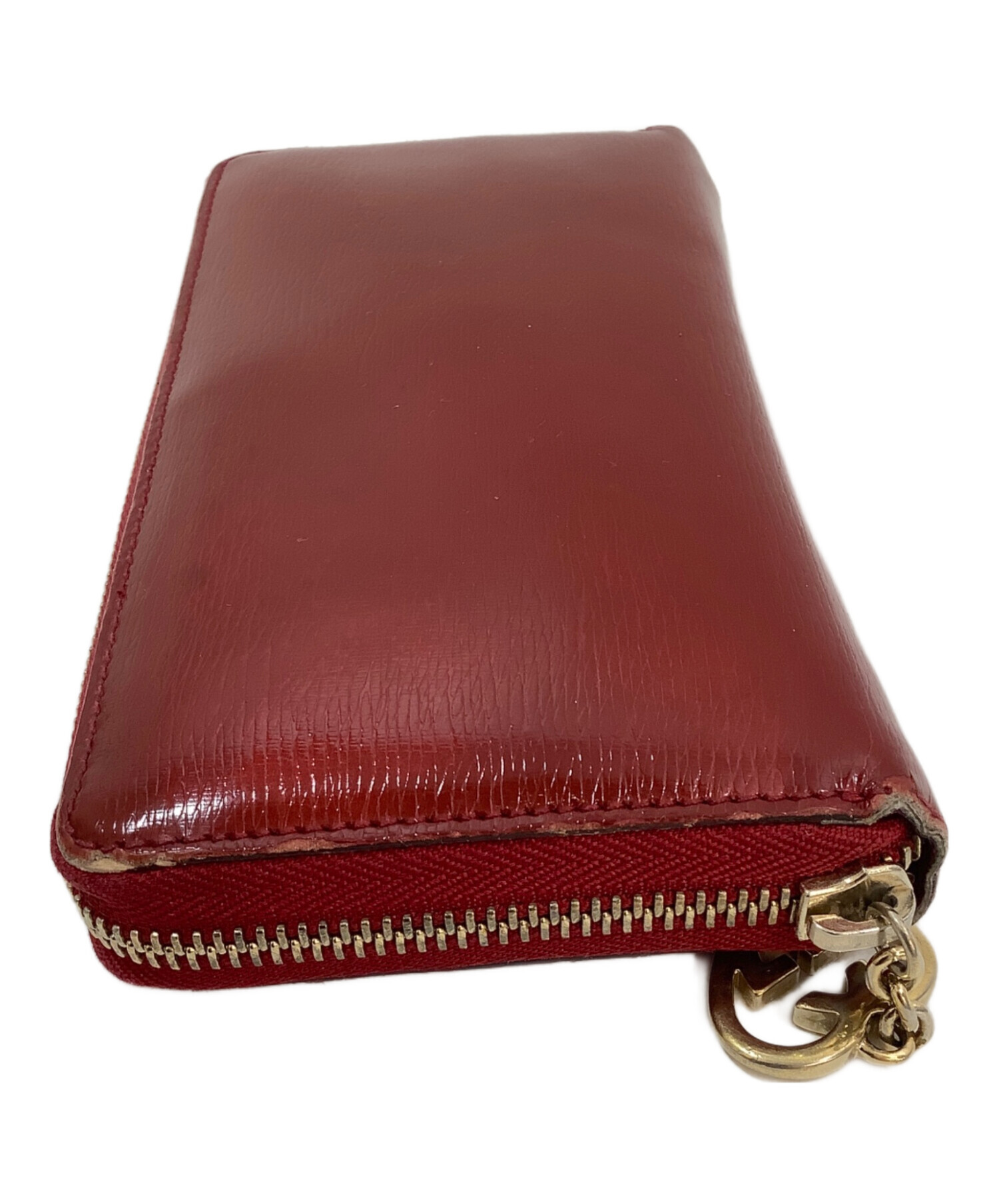 中古・古着通販】GUCCI (グッチ) 長財布 レッド｜ブランド・古着通販