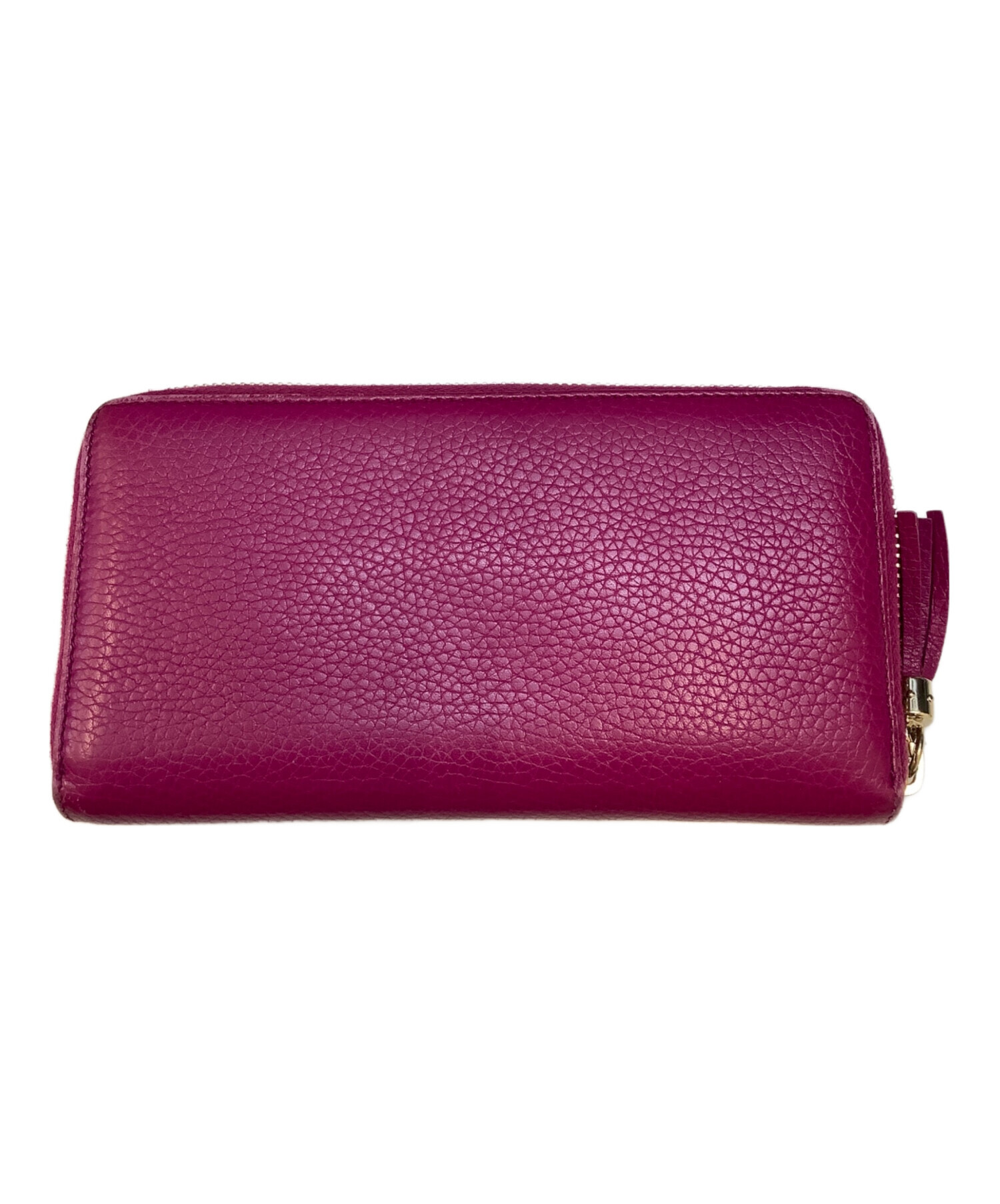 中古・古着通販】GUCCI (グッチ) 長財布 ショッキングピンク｜ブランド