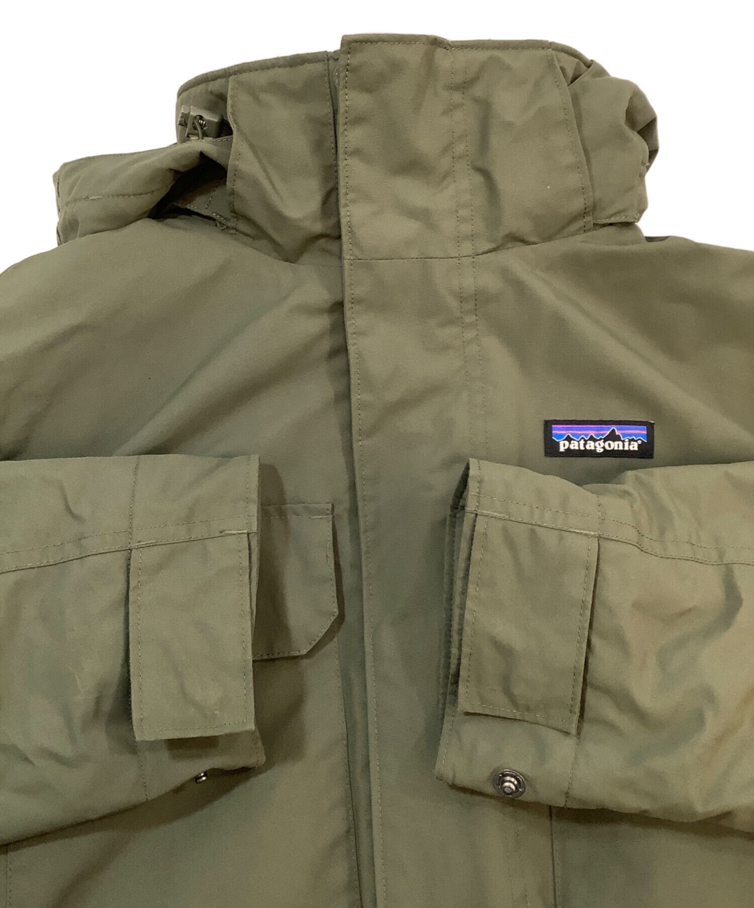 中古・古着通販】Patagonia (パタゴニア) マウンテンパーカー オリーブ