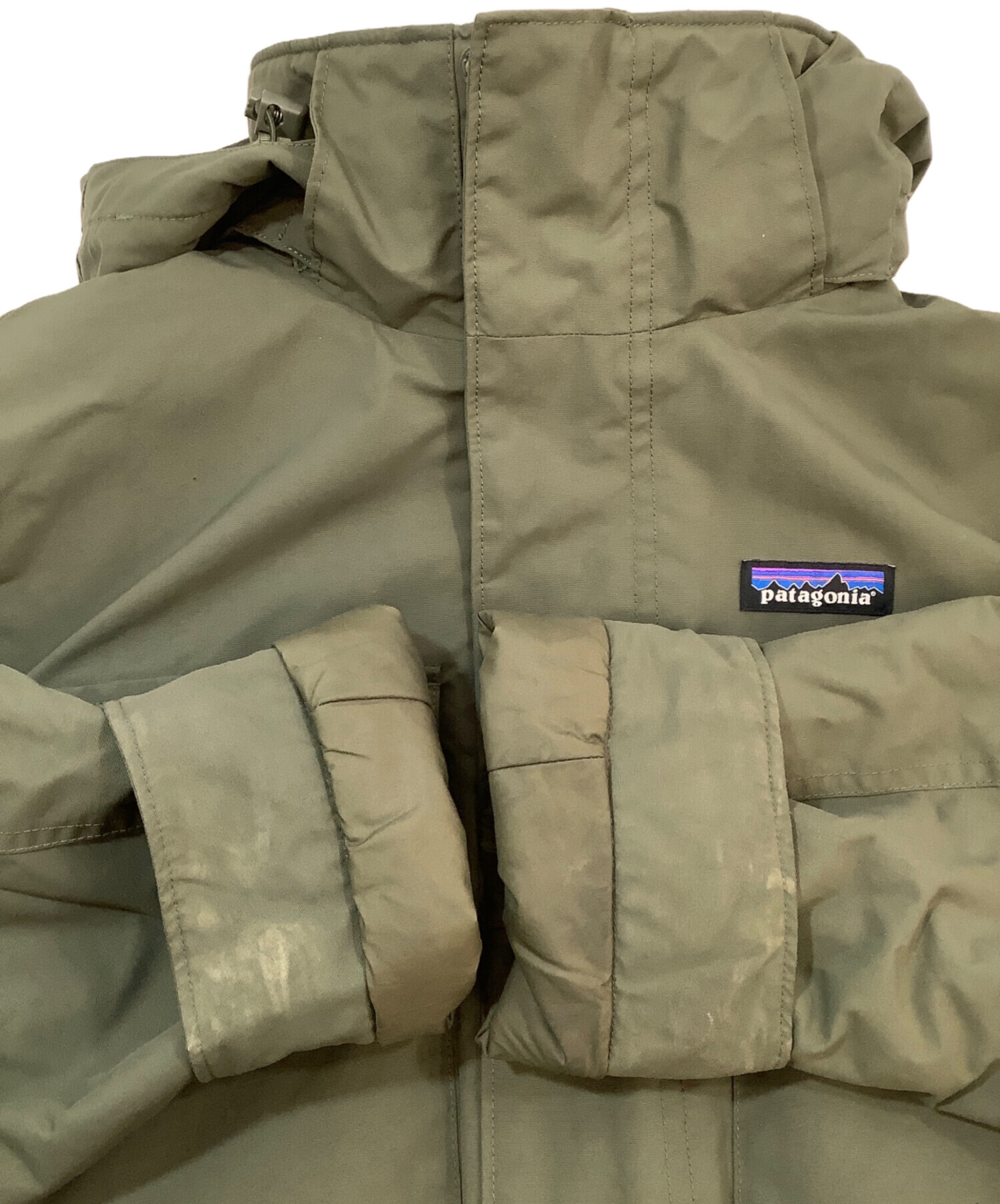 中古・古着通販】Patagonia (パタゴニア) マウンテンパーカー オリーブ
