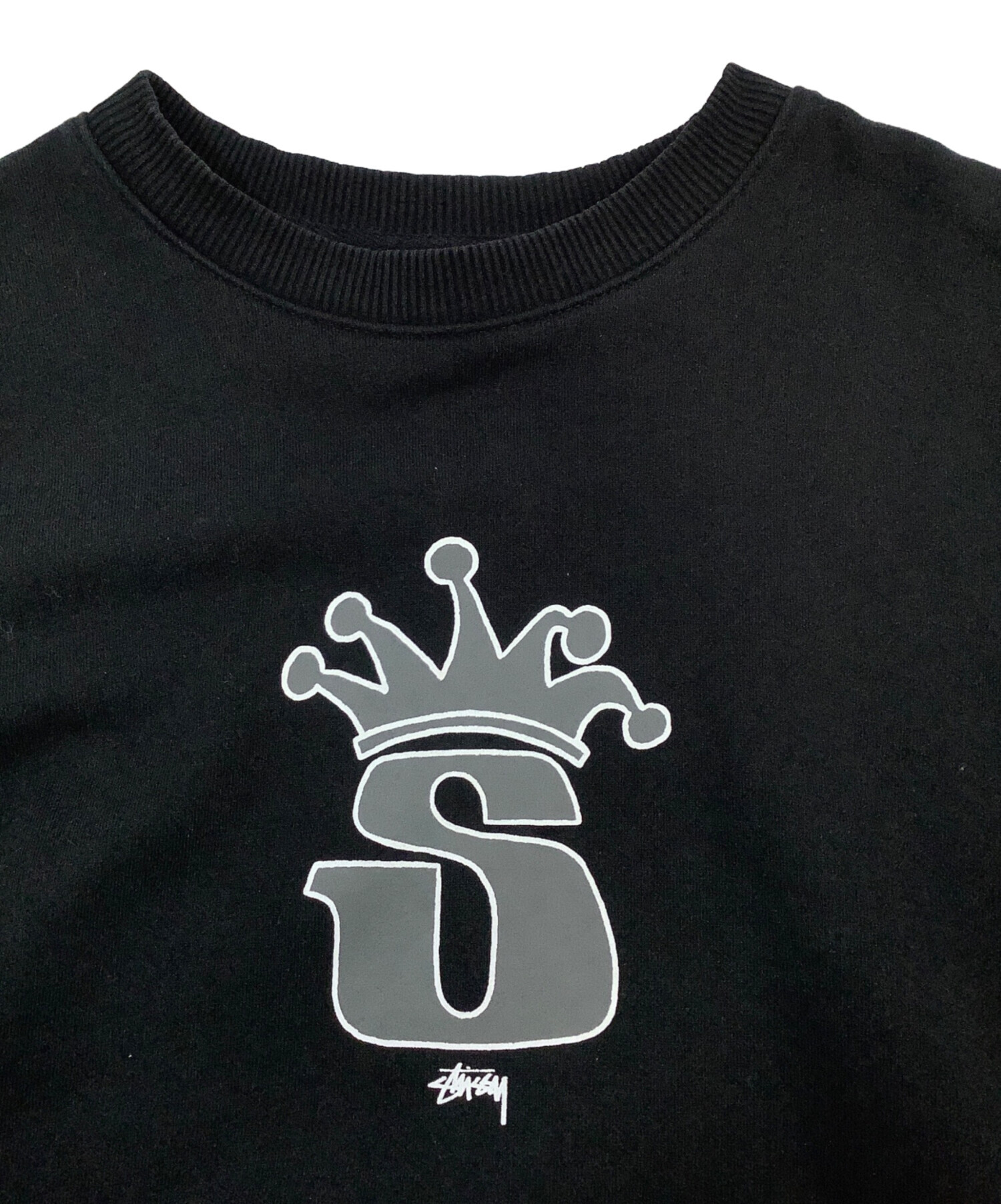 中古・古着通販】stussy (ステューシー) S CROWN CREW SWEATSHIRT