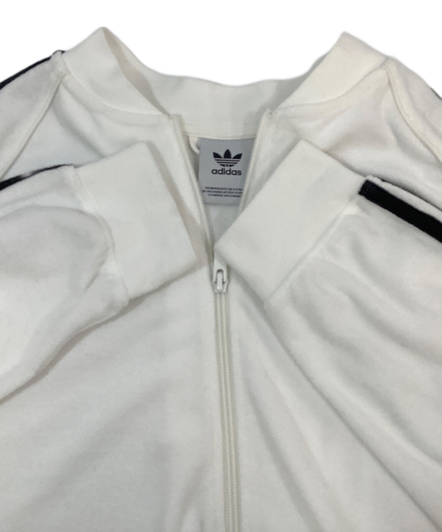 中古・古着通販】adidas (アディダス) トラックジャケット ホワイト 