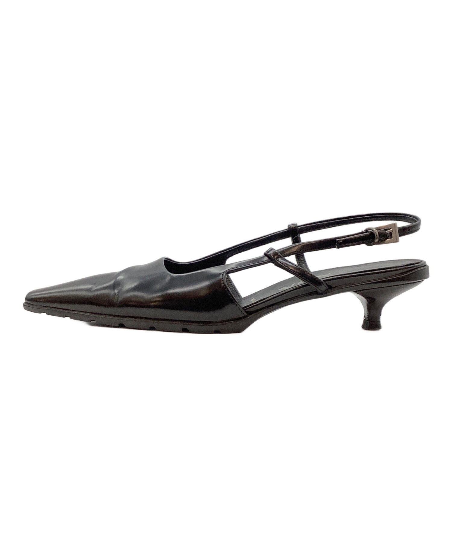 PRADA パンプス　35サイズ 中古・古着通販】PRADA (プラダ) パンプス ブラック サイズ:35