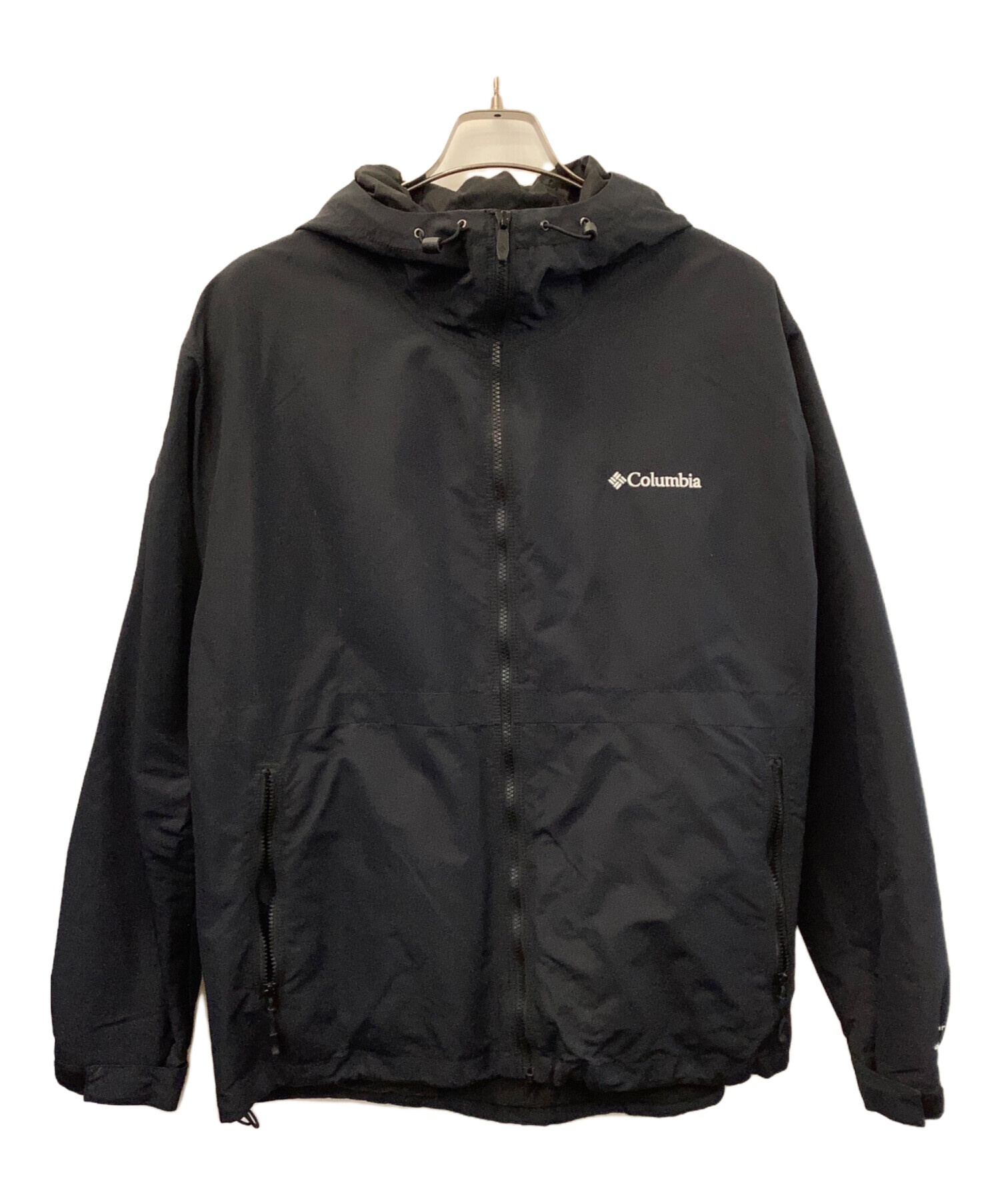 中古・古着通販】Columbia (コロンビア) ナイロンパーカー ブラック