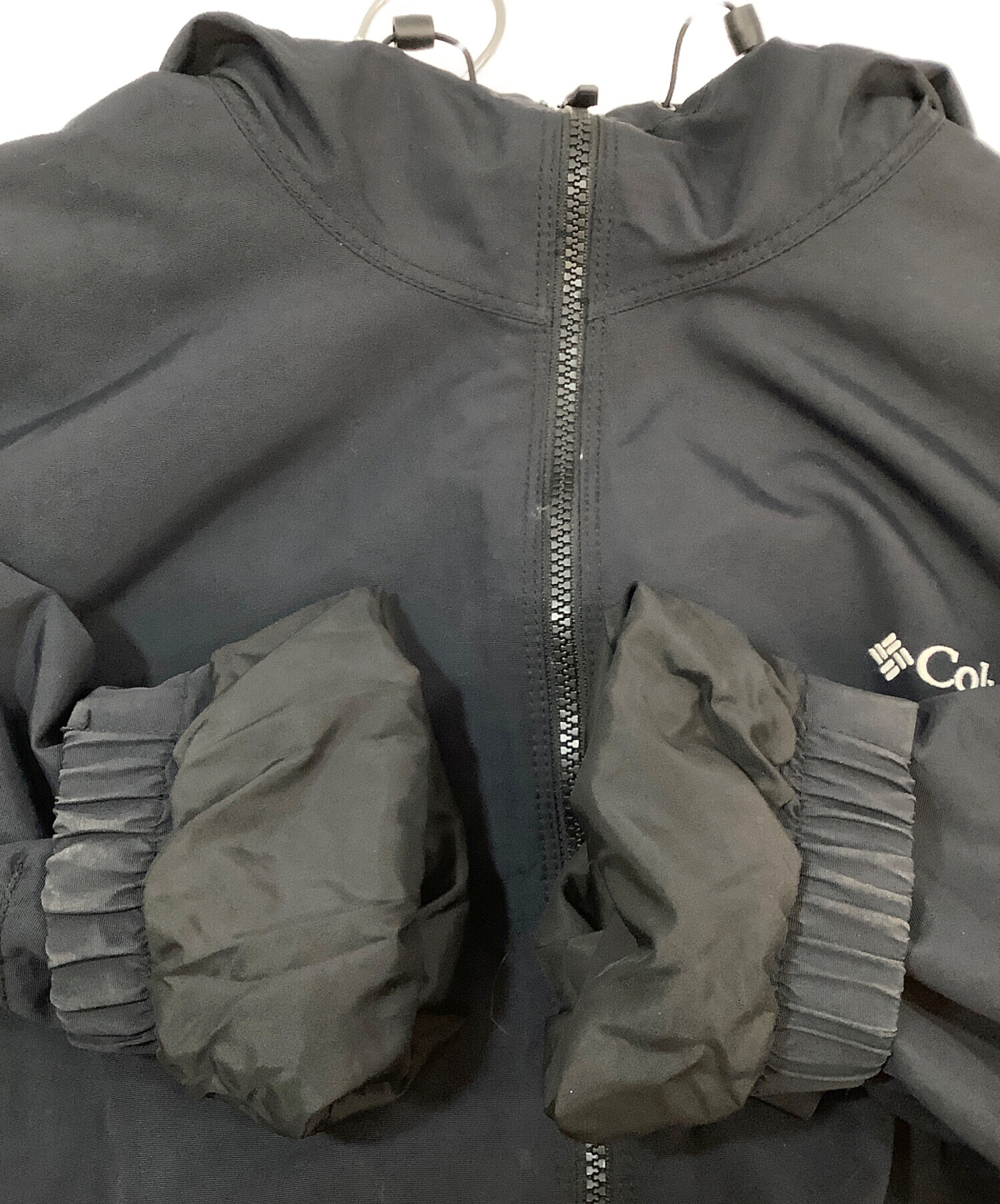 中古・古着通販】Columbia (コロンビア) ナイロンパーカー ブラック