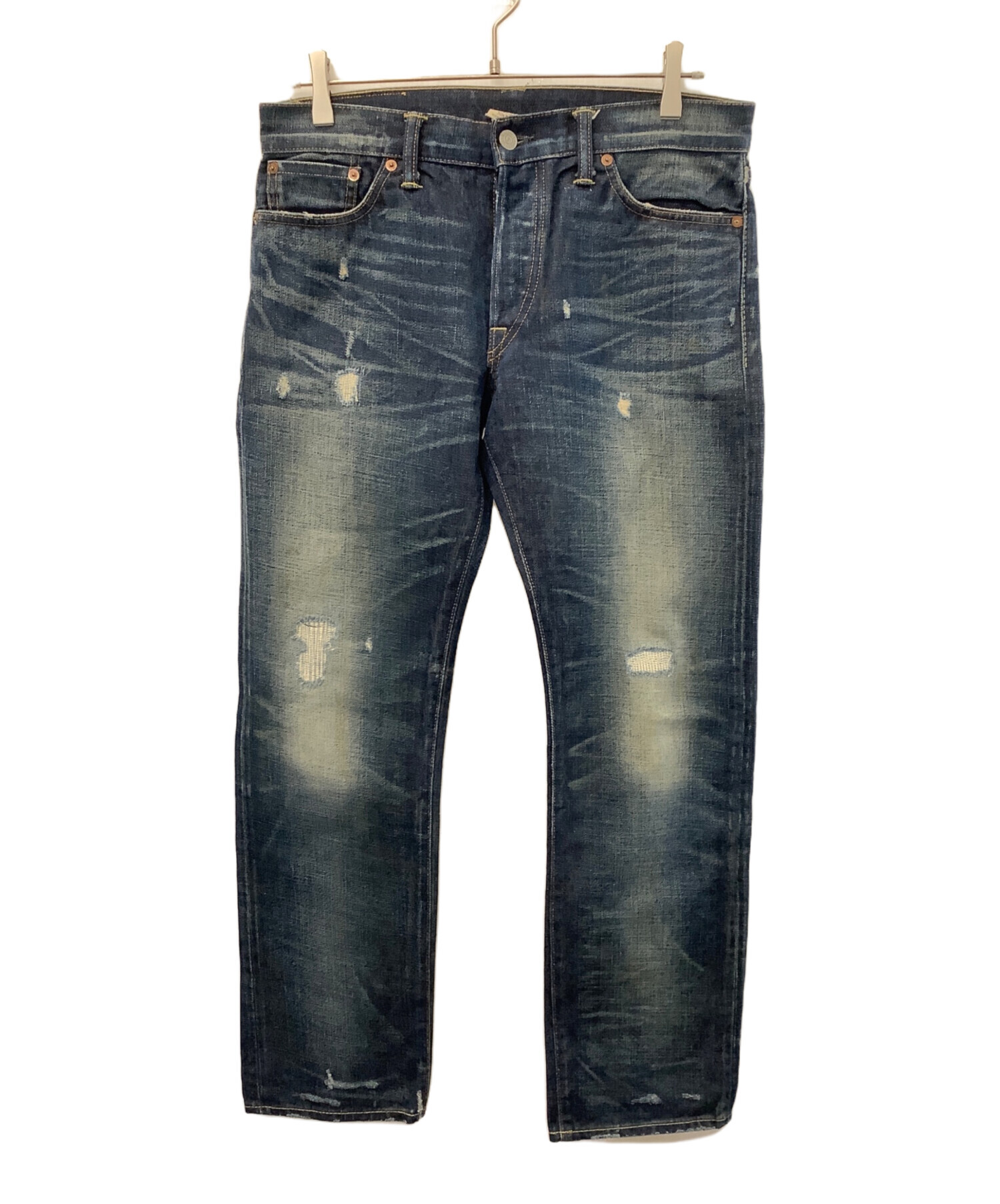 中古・古着通販】RRL (ダブルアールエル) デニムパンツ インディゴ