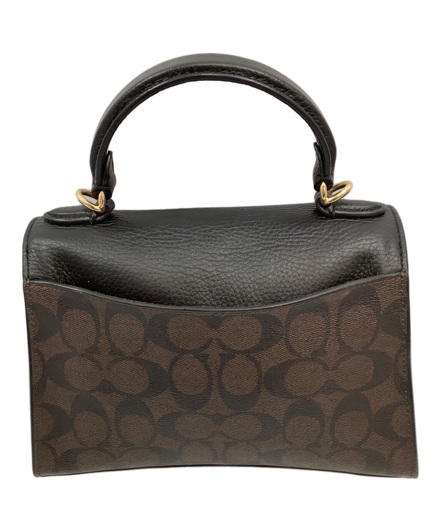 中古・古着通販】COACH (コーチ) ハンドバッグ ブラウン｜ブランド