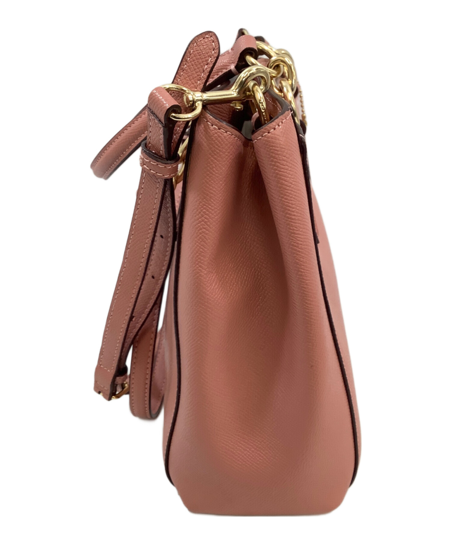 中古・古着通販】COACH (コーチ) 2WAYショルダーバッグ ピンク