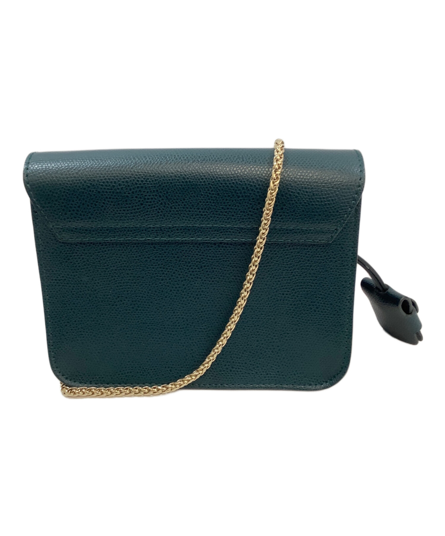 【X'masセール★30%OFF】フルラ Furla ショルダーバッグ ネイビー×グリーン レディース 中古 中古・古着通販】FURLA (フルラ) ショルダーバッグ グリーン｜ブランド