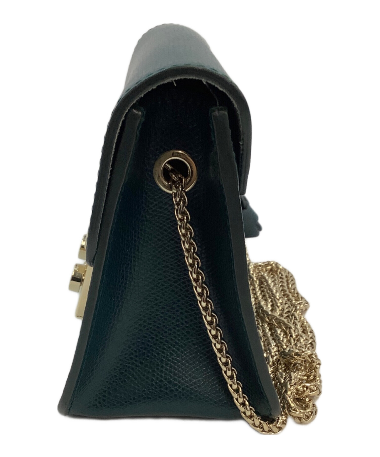 中古・古着通販】FURLA (フルラ) ショルダーバッグ グリーン｜ブランド 