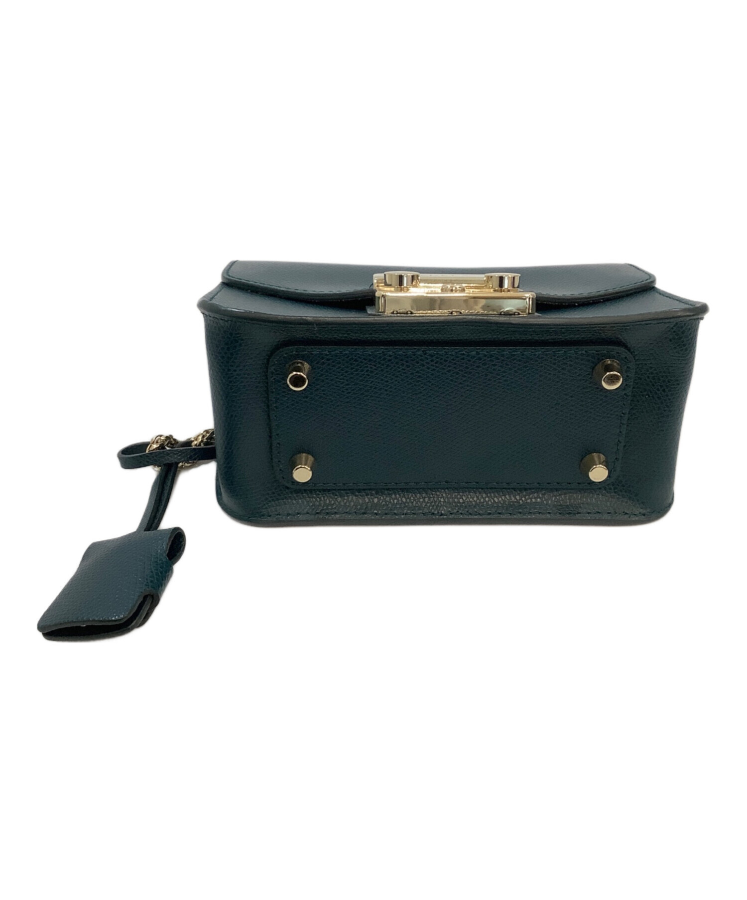 中古・古着通販】FURLA (フルラ) ショルダーバッグ グリーン｜ブランド