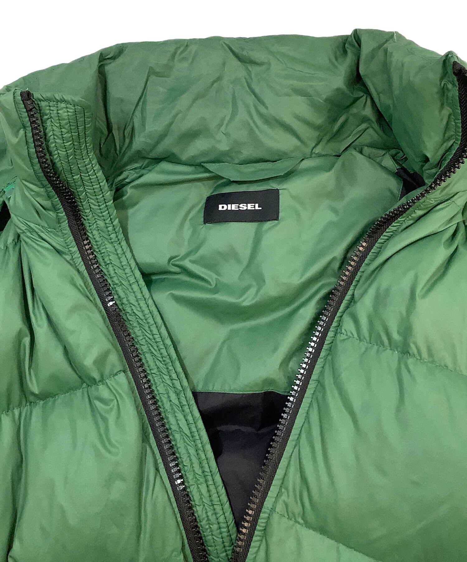 中古・古着通販】DIESEL (ディーゼル) ダウンジャケット グリーン