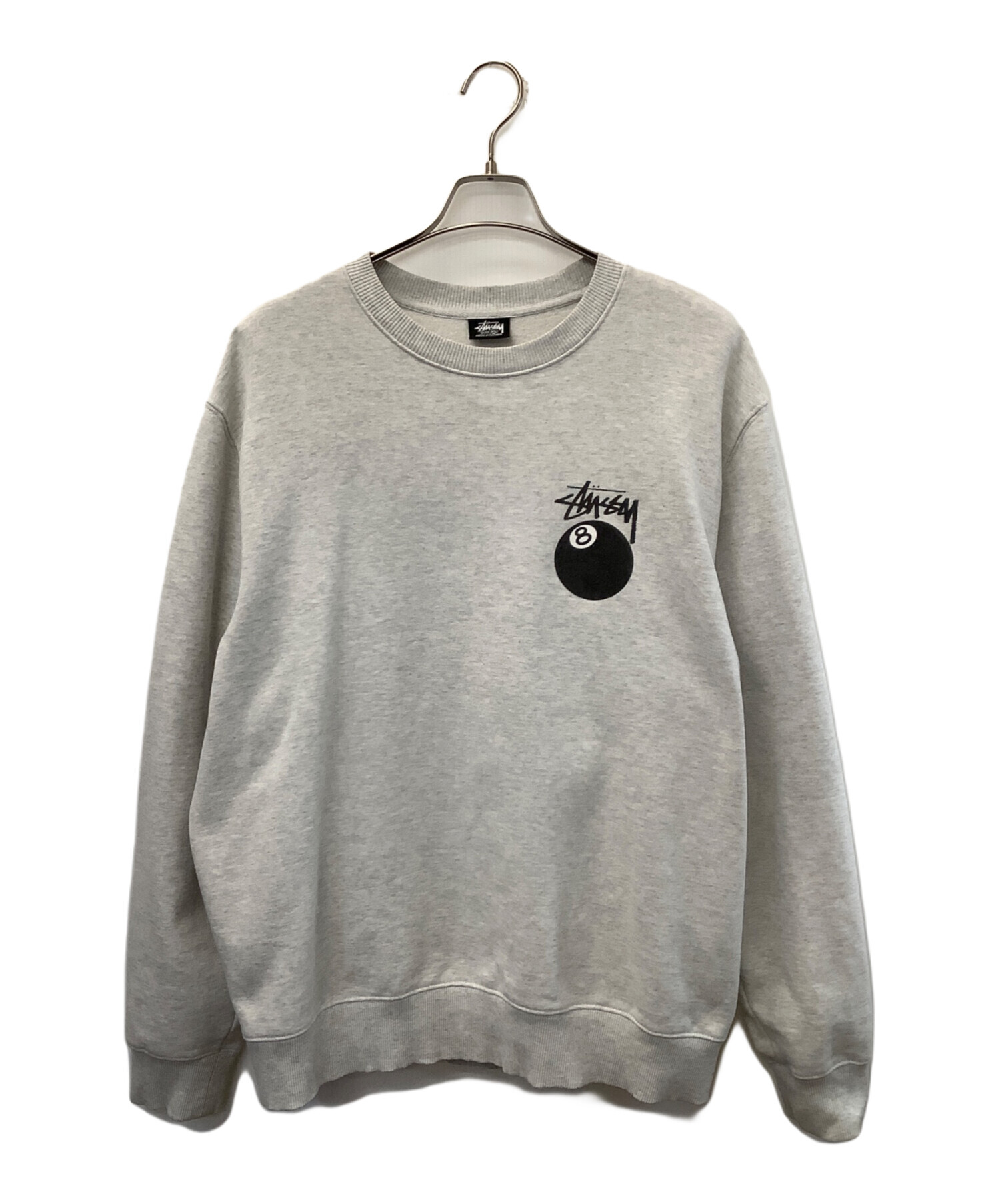 中古・古着通販】stussy (ステューシー) 裏起毛スウェット グレー