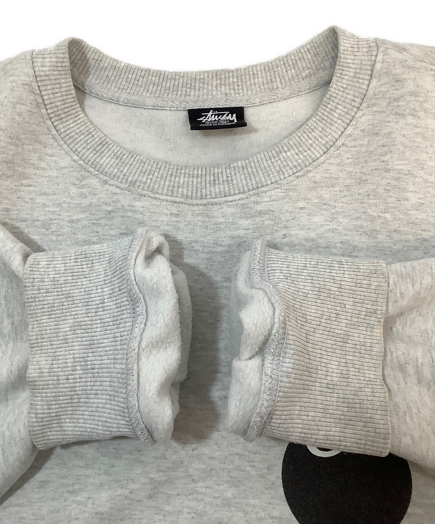 中古・古着通販】stussy (ステューシー) 裏起毛スウェット グレー