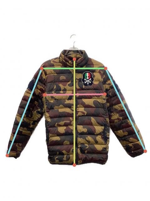 中古・古着通販】HYDROGEN (ハイドロゲン) 中綿ジャケット ブラウン