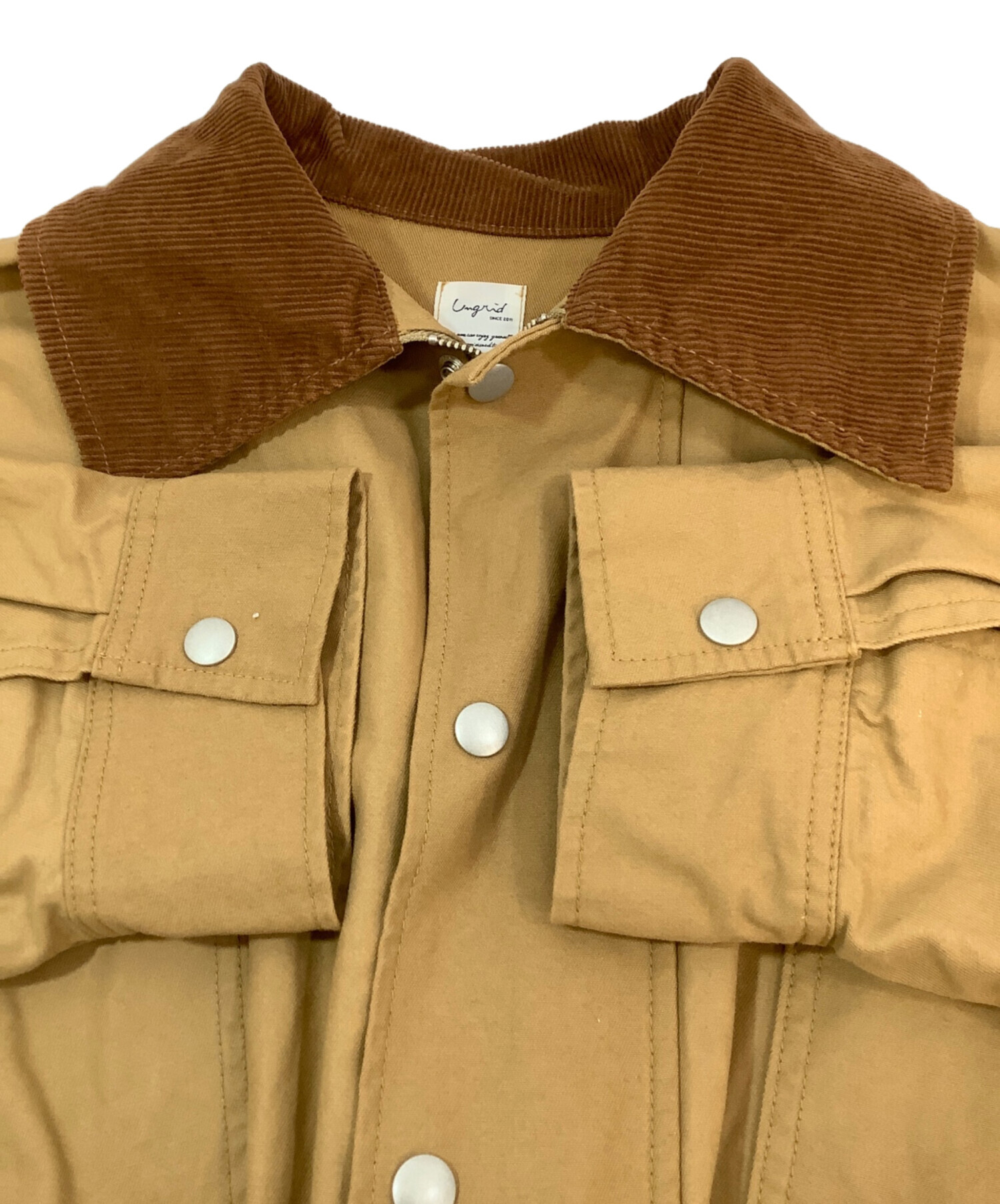 Ungrid　未使用　今季　ブラウンブラウン　M 中古・古着通販】UNGRID (アングリッド) ジャケット ブラウン サイズ