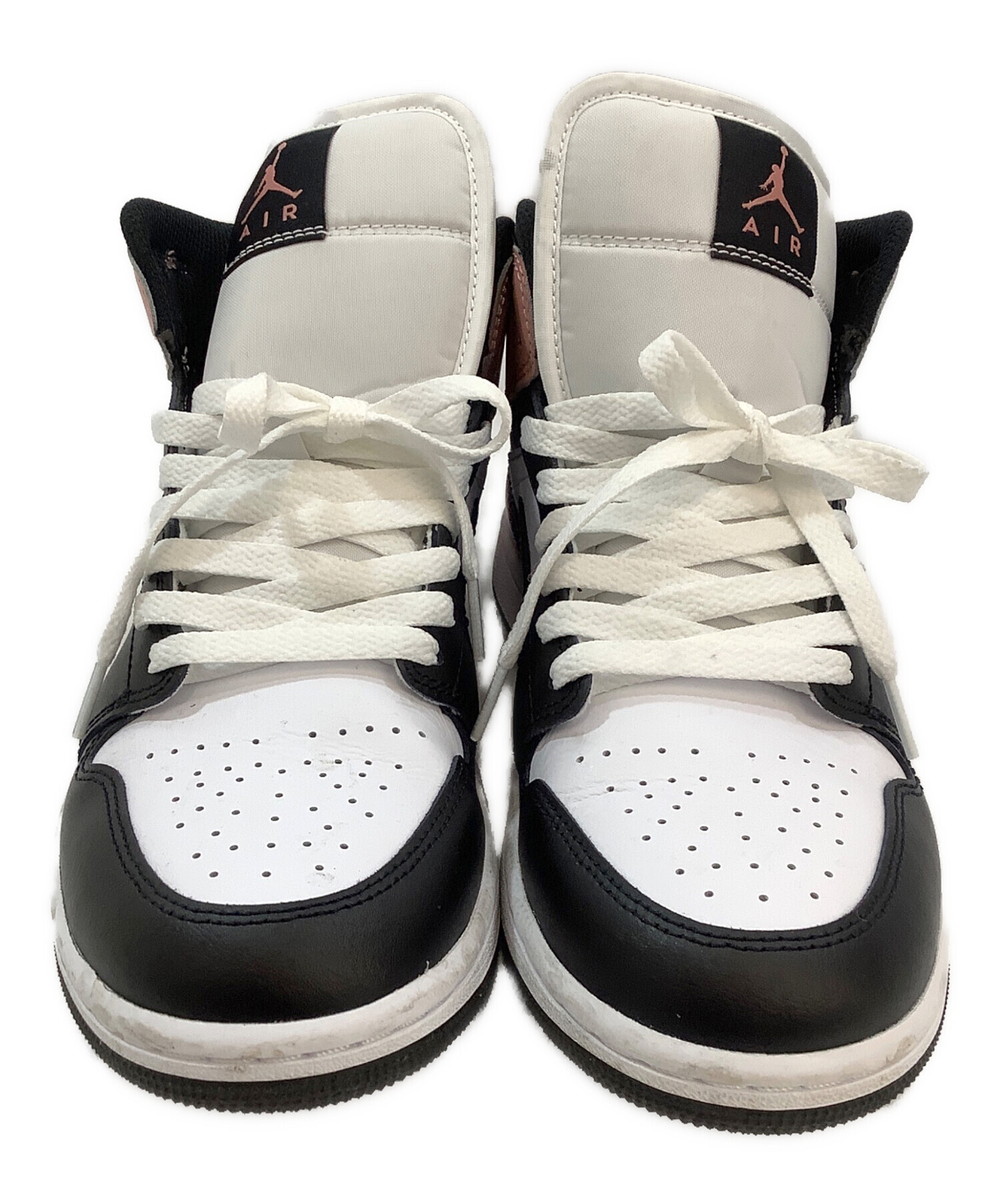 中古・古着通販】NIKE (ナイキ) ハイカットスニーカー ピンク×ブラック