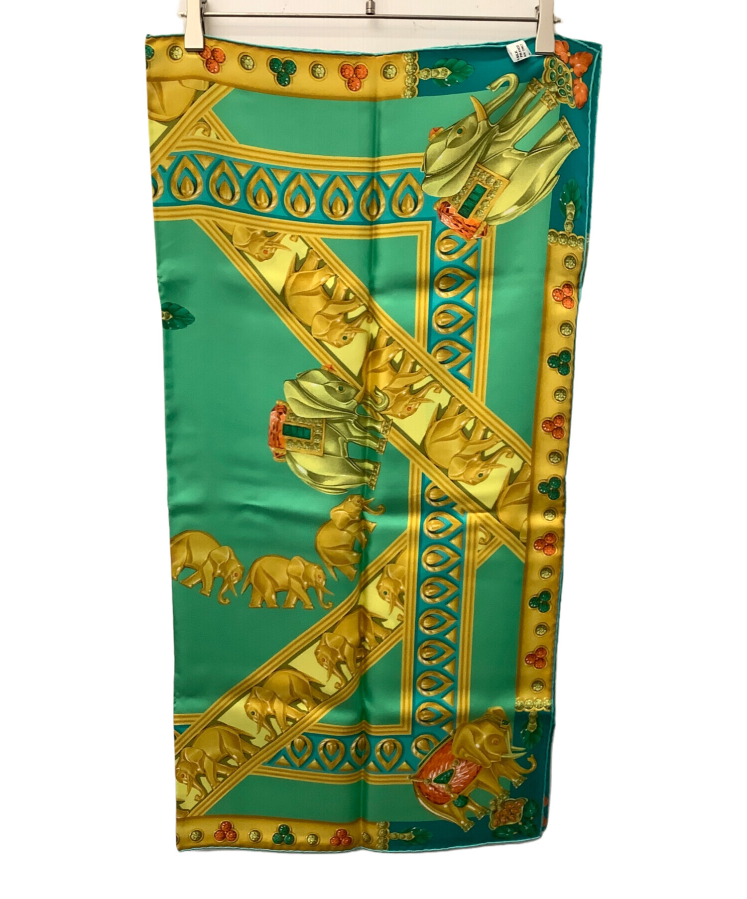 中古・古着通販】Cartier (カルティエ) スカーフ グリーン｜ブランド