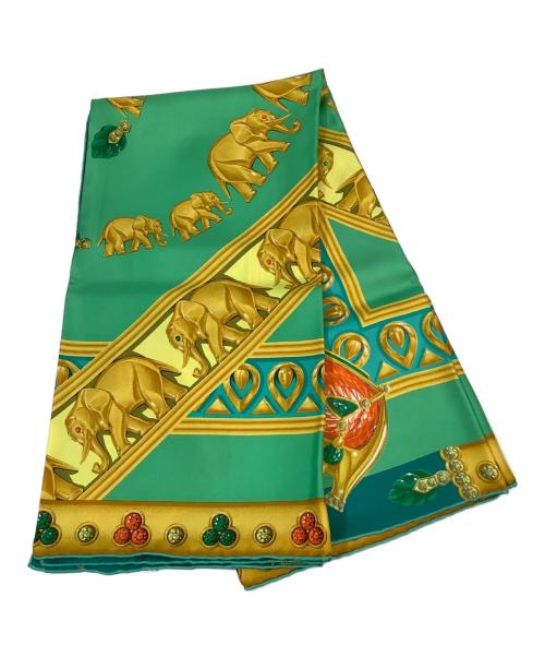 中古・古着通販】Cartier (カルティエ) スカーフ グリーン｜ブランド