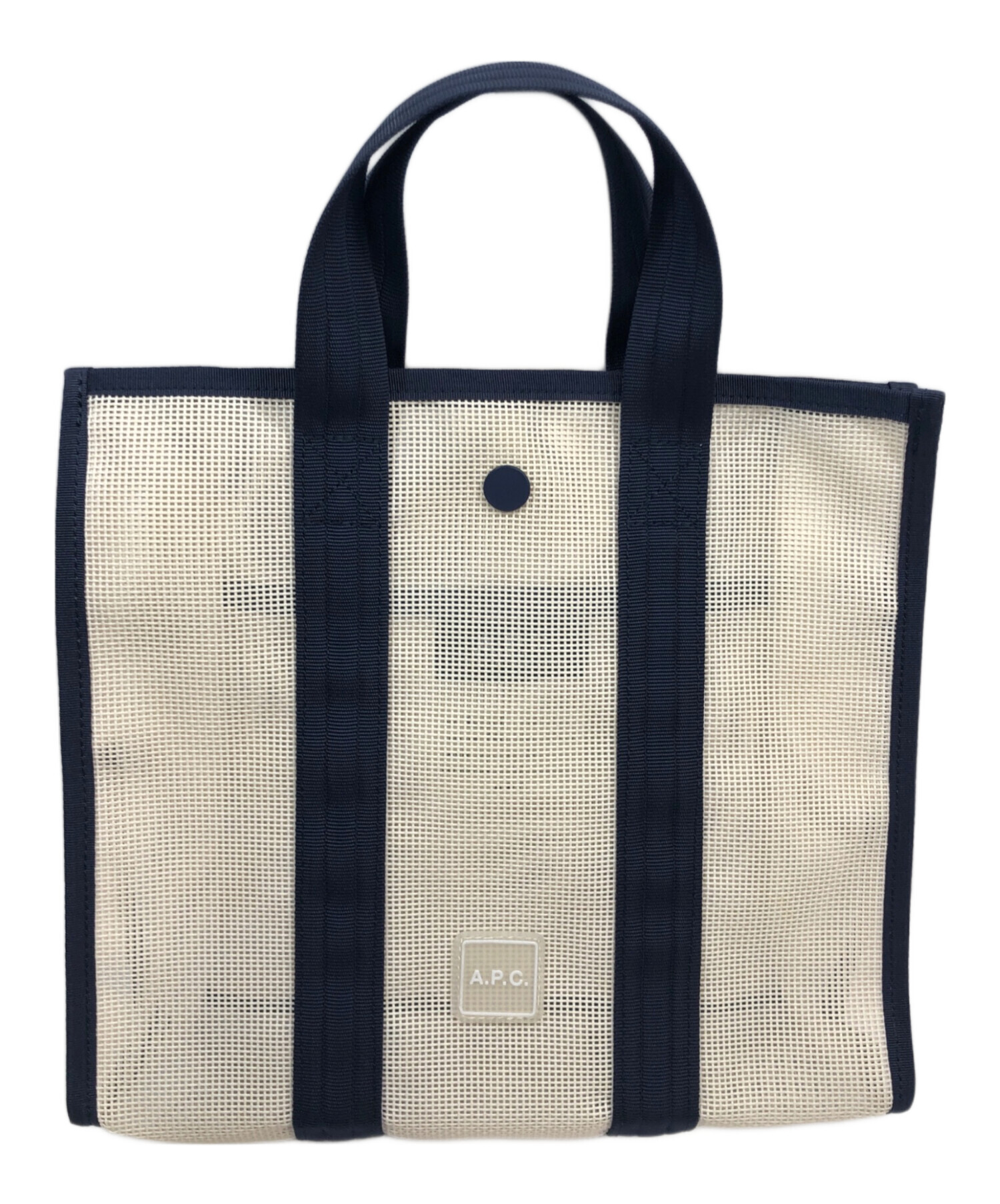 中古・古着通販】A.P.C. (アーペーセー) メッシュバッグ ホワイト