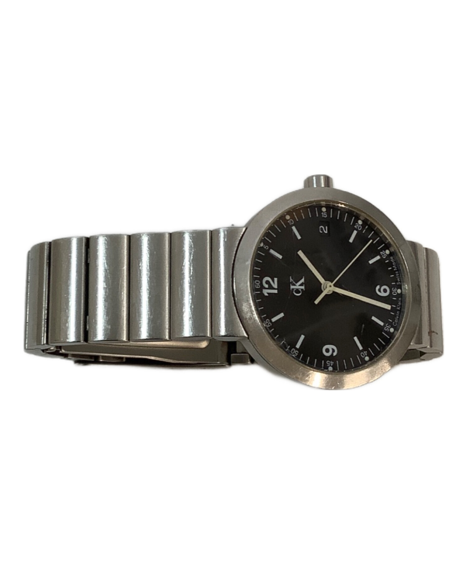 中古・古着通販】Calvin Klein (カルバンクライン) 腕時計 ブラック 