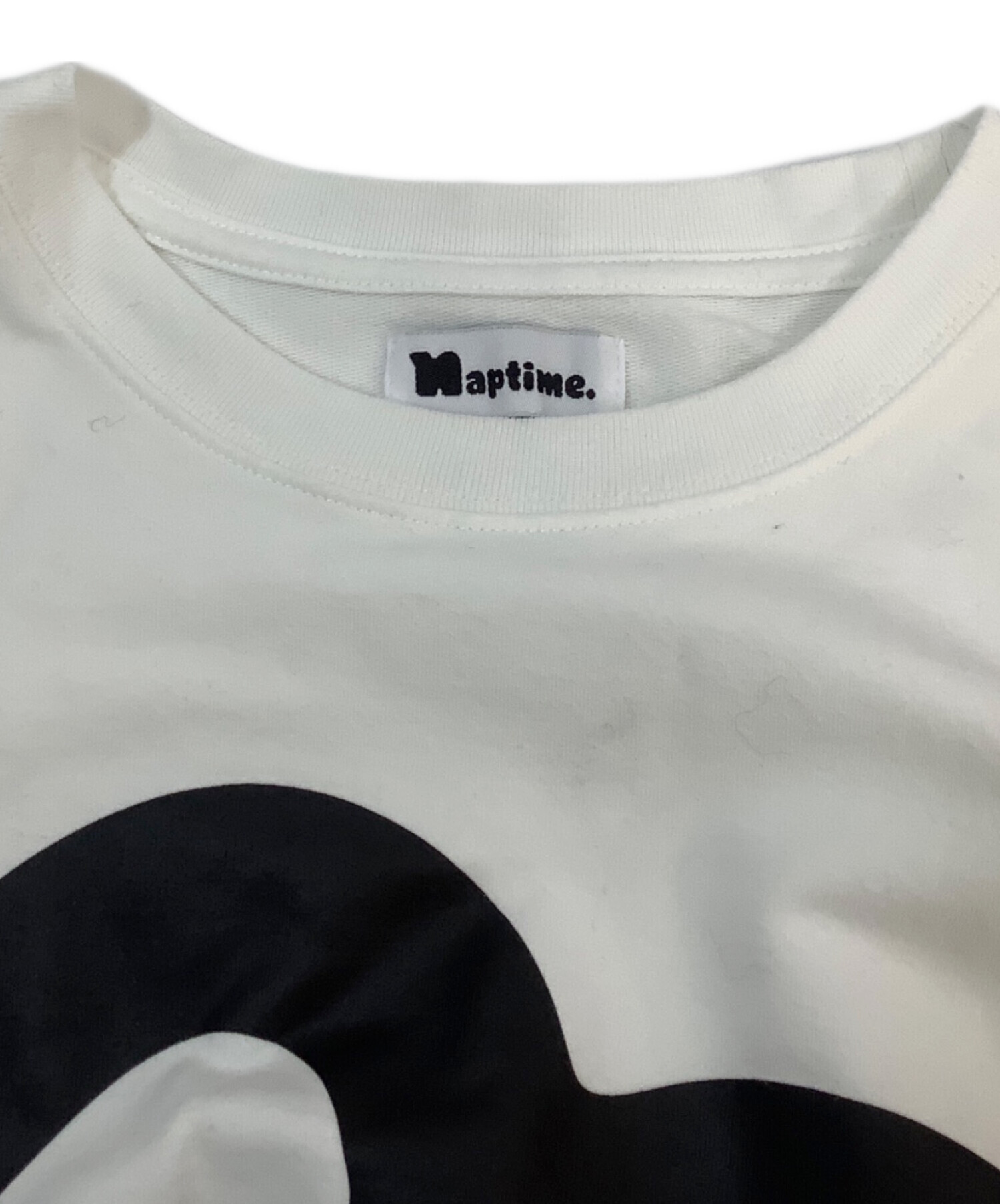中古・古着通販】Naptime (ナップタイム) 半袖カットソー ホワイト
