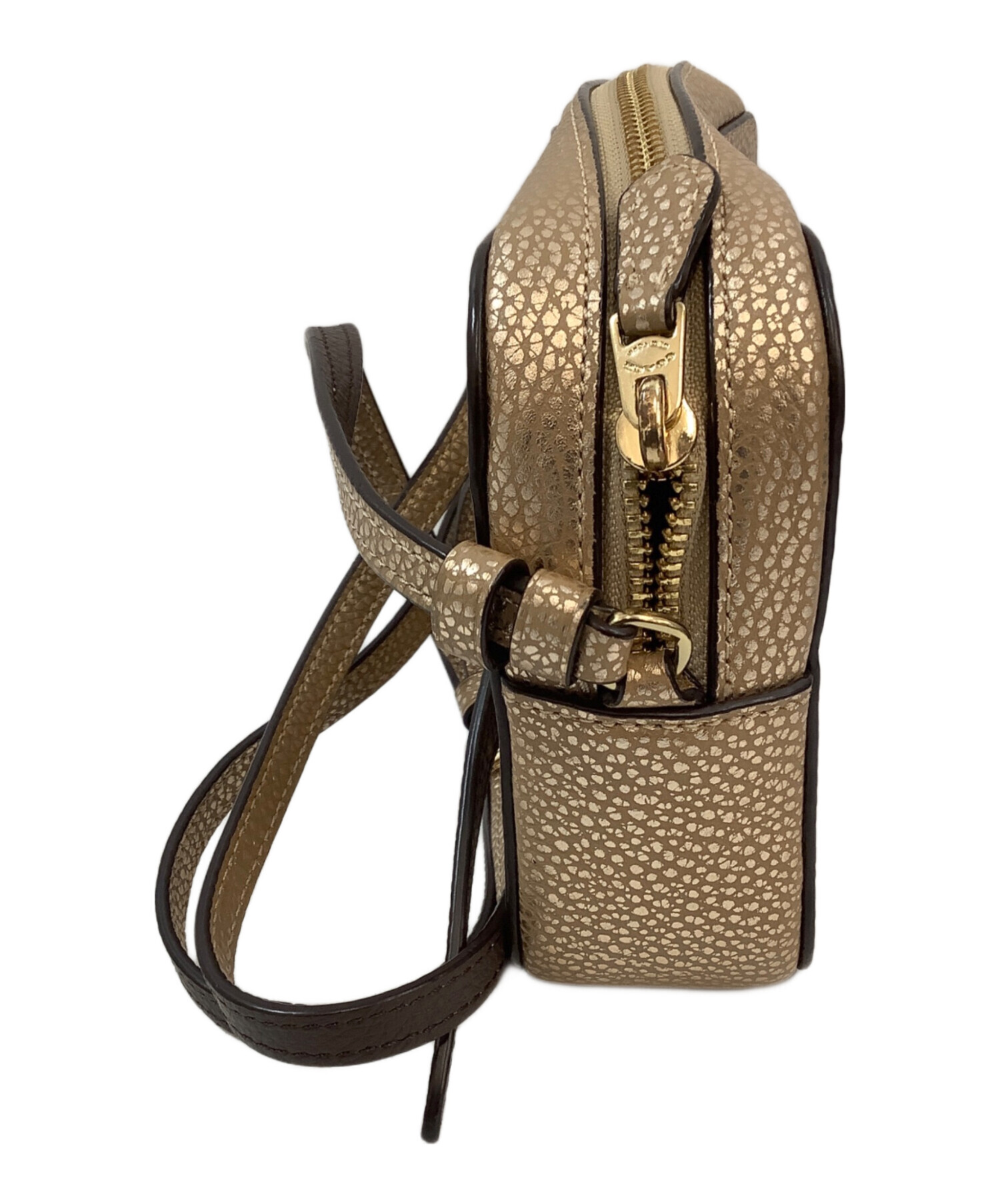 中古・古着通販】COACH (コーチ) ショルダーバッグ ゴールド｜ブランド