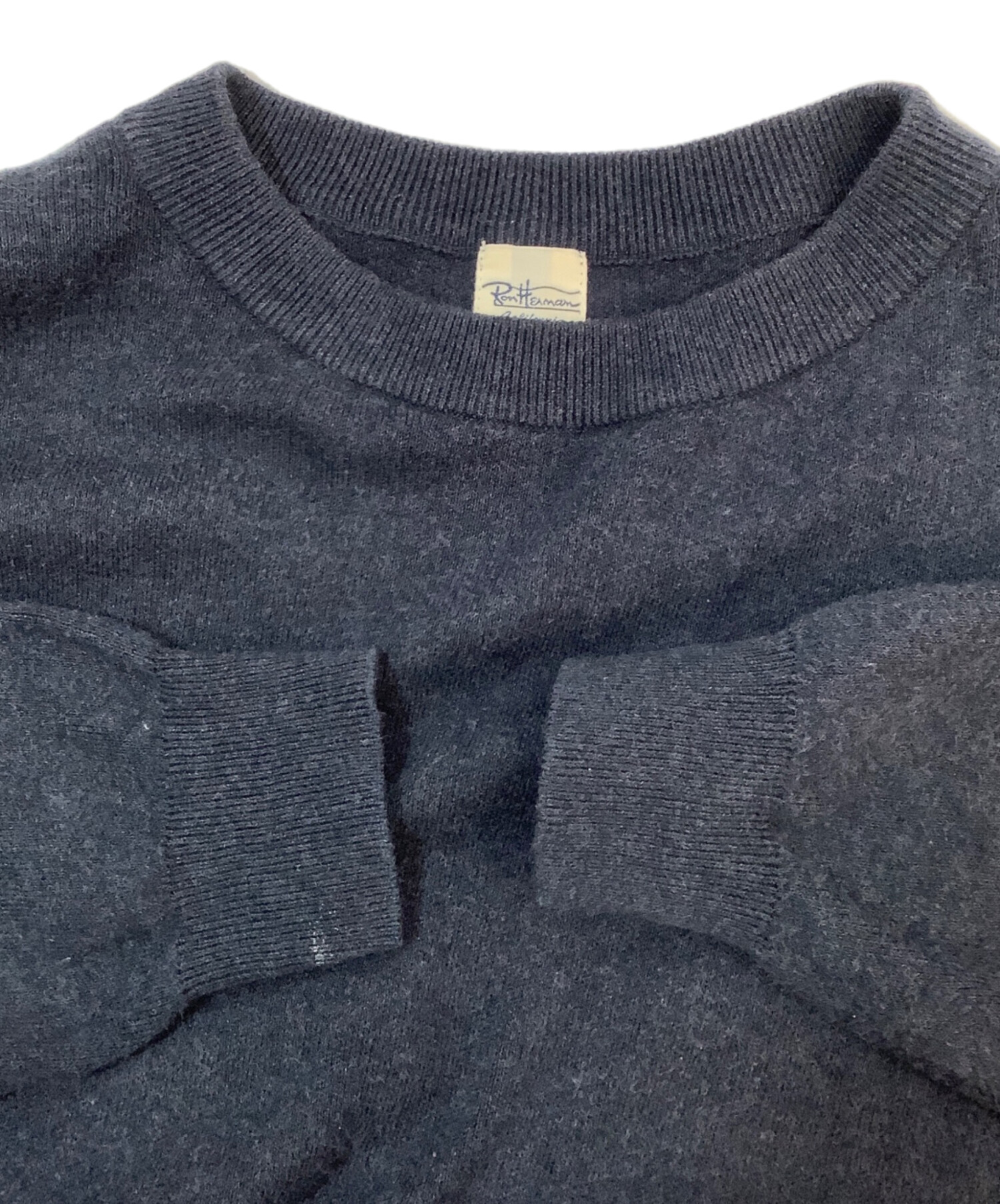 中古・古着通販】Ron Herman (ロンハーマン) 薄手ニット ネイビー