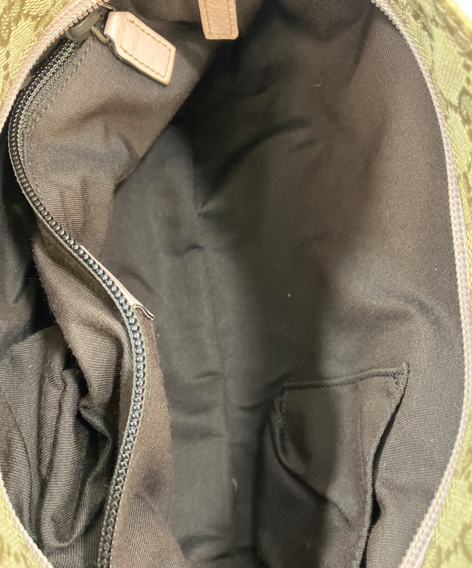 中古・古着通販】GUCCI (グッチ) ショルダーバッグ ベージュ×ピンク